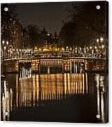 Bridges Of Amsterdam Acrylic Print