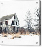Brighter Days - The Abandoned Farmhouse Of A Serial Killer Acrylic Print