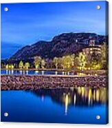 Broadmoor Lake At Night Acrylic Print