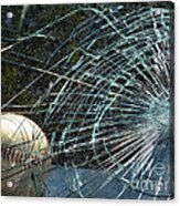 Broken Window Acrylic Print