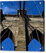 Brooklyn Bridge Ny Acrylic Print
