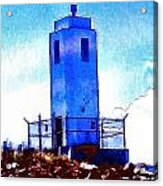 Browns Point Washington Lighthouse 1 Acrylic Print