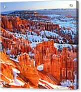 Bryce Canyon Winter Acrylic Print