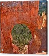 Bryce Pink Arch Acrylic Print