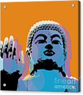 Buddha Pop Art - Warhol Style Acrylic Print