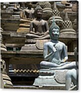 Buddhist Statues Acrylic Print