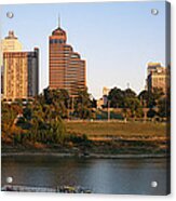 Buildings At The Waterfront, Memphis Acrylic Print