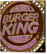 Burger King Opens First European Whopper Bar Acrylic Print