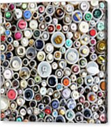 Buttons Acrylic Print