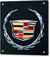 Cadillac Emblem Acrylic Print