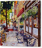 Cafe Nola Acrylic Print