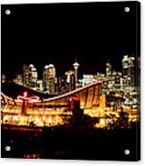 Calgary Alberta Canada Skyline Acrylic Print