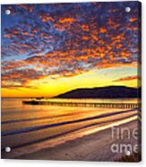 Avila Beach Sunset #1 Acrylic Print