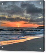 California Sunset Acrylic Print