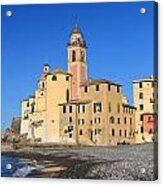 Camogli Seaside And Church Acrylic Print