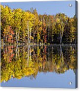 Canadian Autumn Landscape Acrylic Print