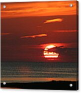 Cape Cod Bay Sunset Acrylic Print