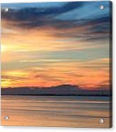 Cape Cod Bay Sunset Acrylic Print