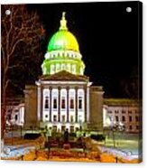 Capitol Madison Packers Colors Acrylic Print