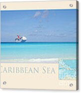 Caribbean Sea Acrylic Print