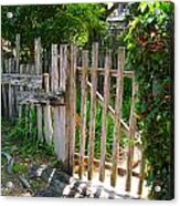 Carmel Gate Acrylic Print