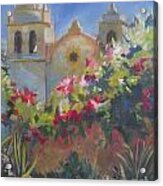 Carmel Mission Acrylic Print