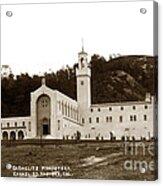 Carmelit Monastery Carmel-by-the-sea At San Jose Creek South Of  Carmel 1931 Acrylic Print