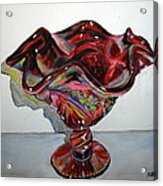 Carnival Glass Acrylic Print