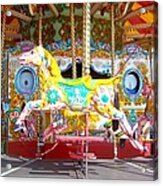 Carousel At The Brighton Pier Acrylic Print