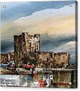 Carrickfergus Castle  County Antrim Acrylic Print