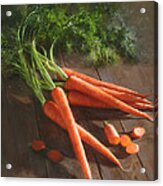 Carrots Acrylic Print