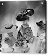 Cartwheel-style Hats By Wanamaker And J.w Acrylic Print