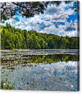 Cary Lake In The Summer Acrylic Print