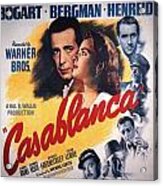 Casablanca In Color Acrylic Print