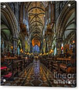 Cathedral Choir Acrylic Print