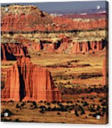 Cathedral Valley, Upper Cathedral Acrylic Print