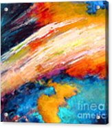 Fantasies In Space Series Painting. Celestial Vibrations. Acrylic Print