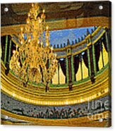 Chandlier Theatre Acrylic Print