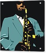 Charlie Bird Parker Acrylic Print