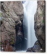 Chasm Fallsfall River In Rocky Mountain National Park Acrylic Print