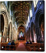 Chester Cathedral, England Acrylic Print