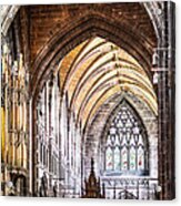 Chester Cathedral Acrylic Print