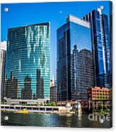 Chicago Cityscape Downtown City Buildings Acrylic Print