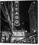 Chicago Nights Acrylic Print