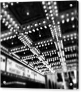 Chicago Oriental Theatre Lights Acrylic Print