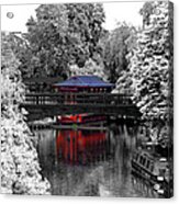 Chinese Architecture In Regent's Park Acrylic Print
