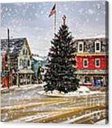 Christmas In Kennebunkport Acrylic Print
