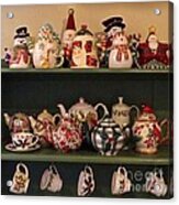 Christmas Tea Time Acrylic Print