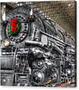 Christmas Train-the Holiday Station Acrylic Print