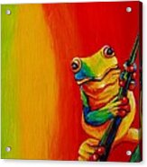 Chroma Frog Acrylic Print